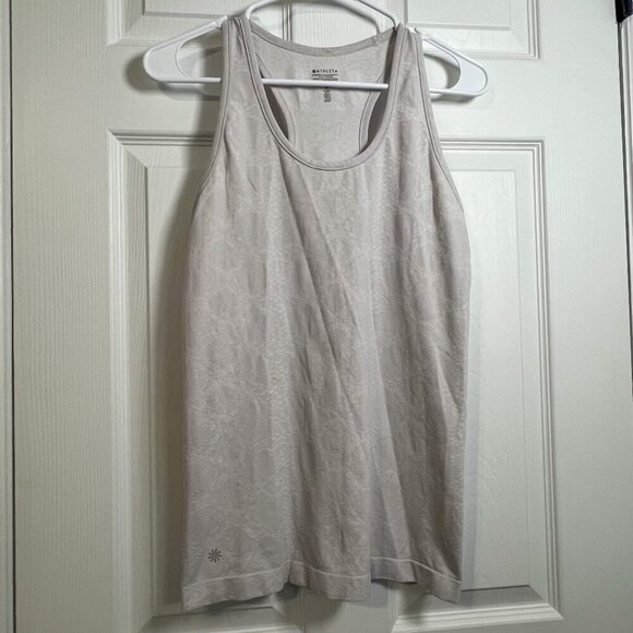 Athleta Tops - Athleta Speedlight Snake Skin Racerback Tank Size M
